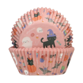Košíčky na muffiny Cute Halloween sada 48 ks FunCakes